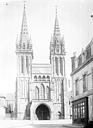 Saint-Pol-de-Lon : Cathdrale Saint-Paul-Aurlien (ancienne). - Faade ouest / Martin-Sabon, Flix